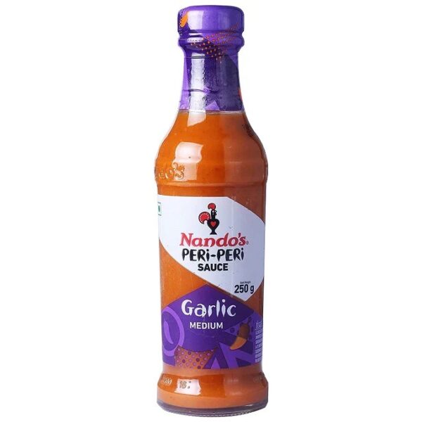 Nandos - Peri Peri Sauce Garlic, 250 gm