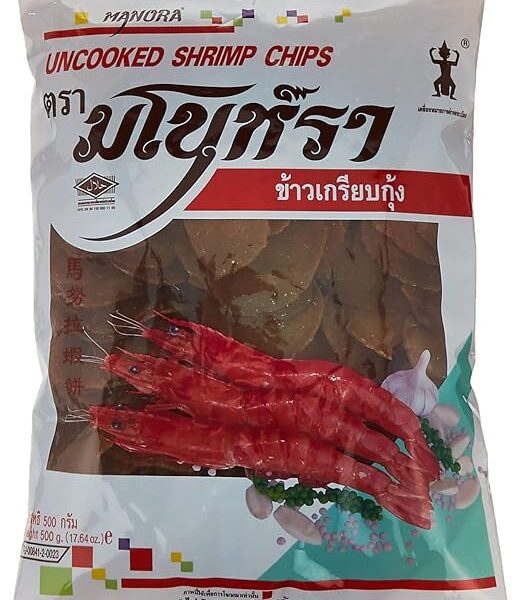 Manora Uncooked Shrimp Chips, 500g